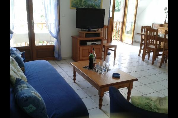 Vue depuis le canapé