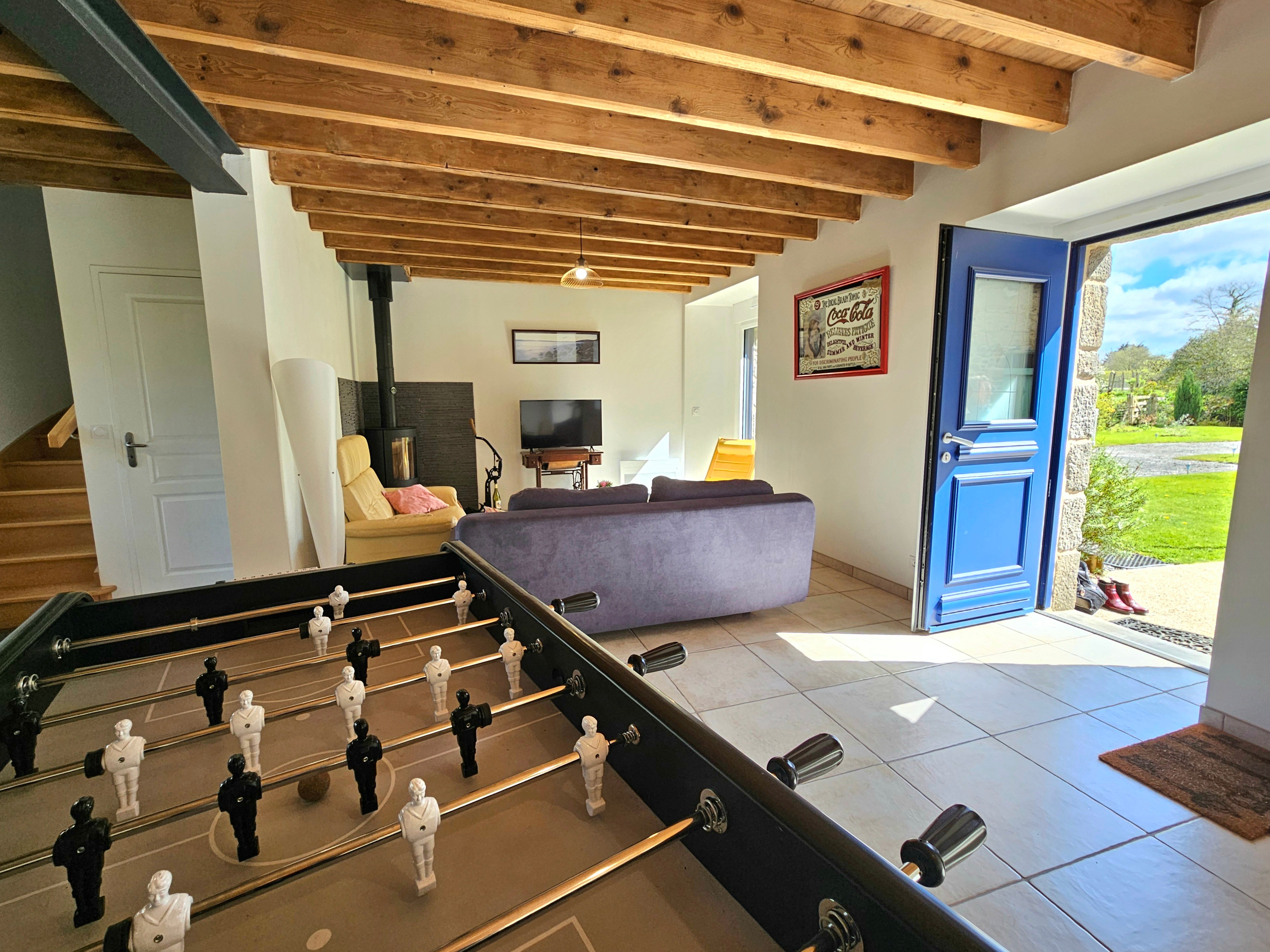 The living room