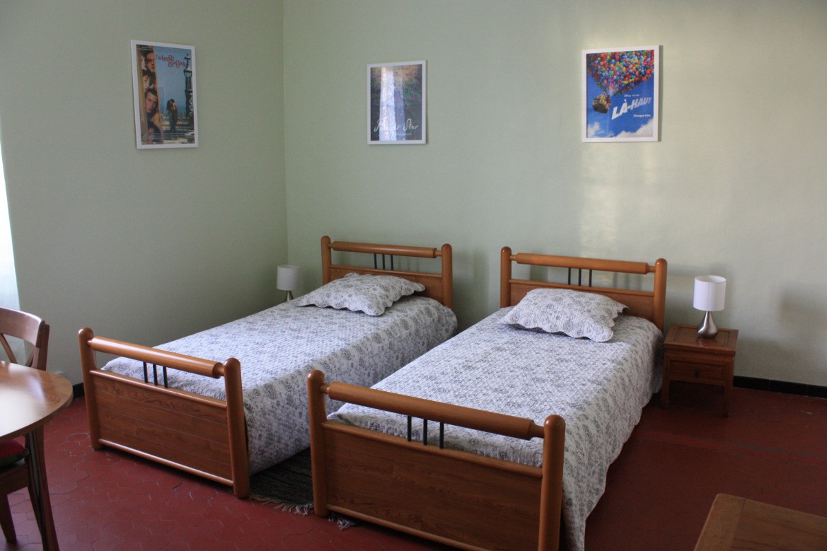 La chambre verveine, à l'étage