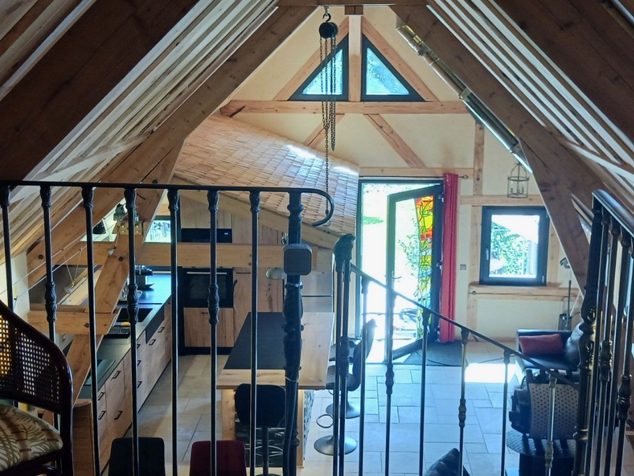 Vue depuis la mezzanine