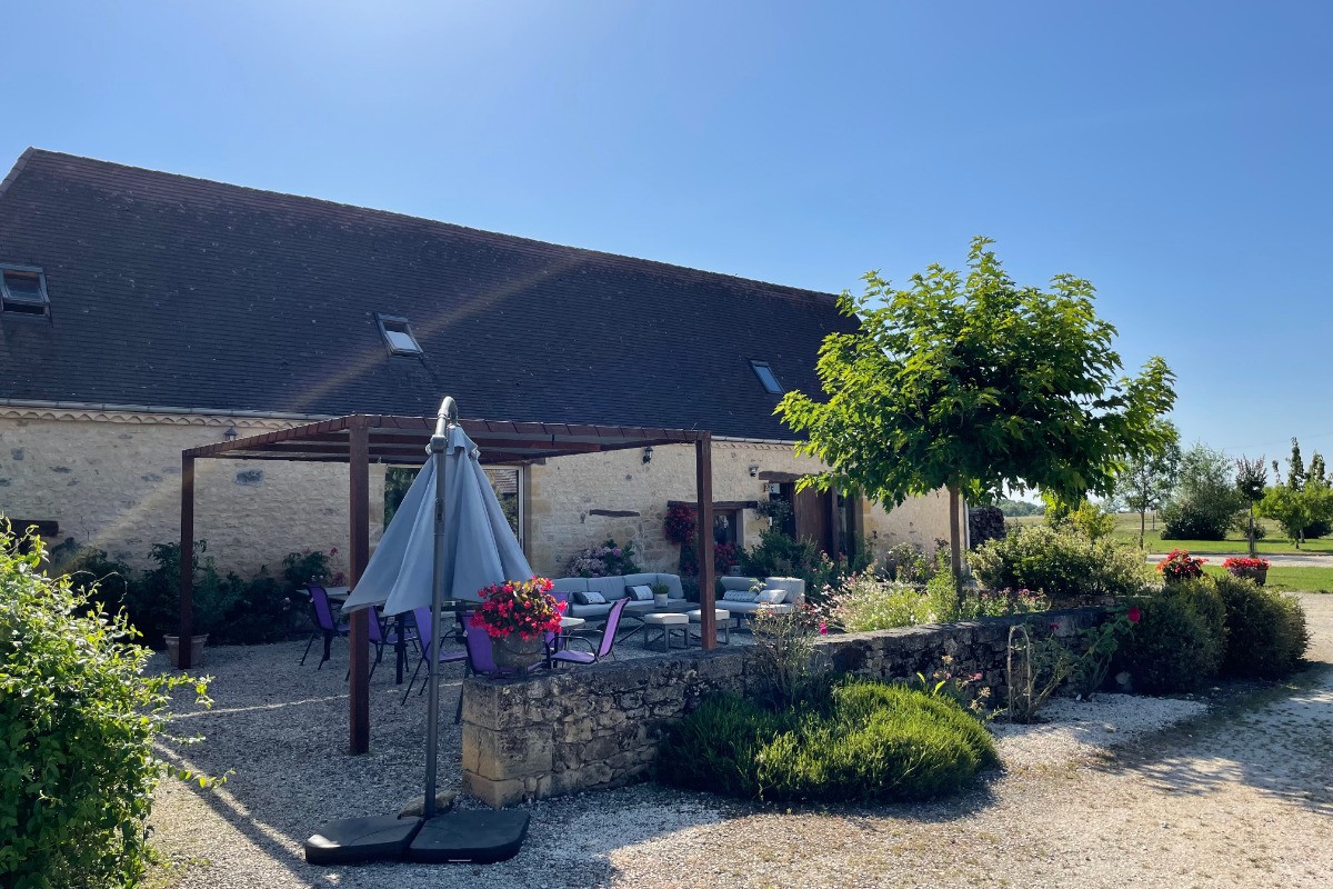 espace détente de La Ferme de la Croix