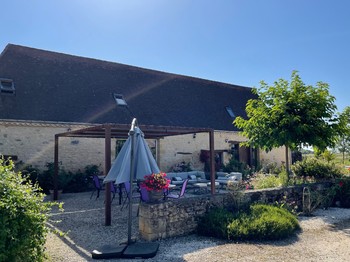 espace détente de La Ferme de la Croix