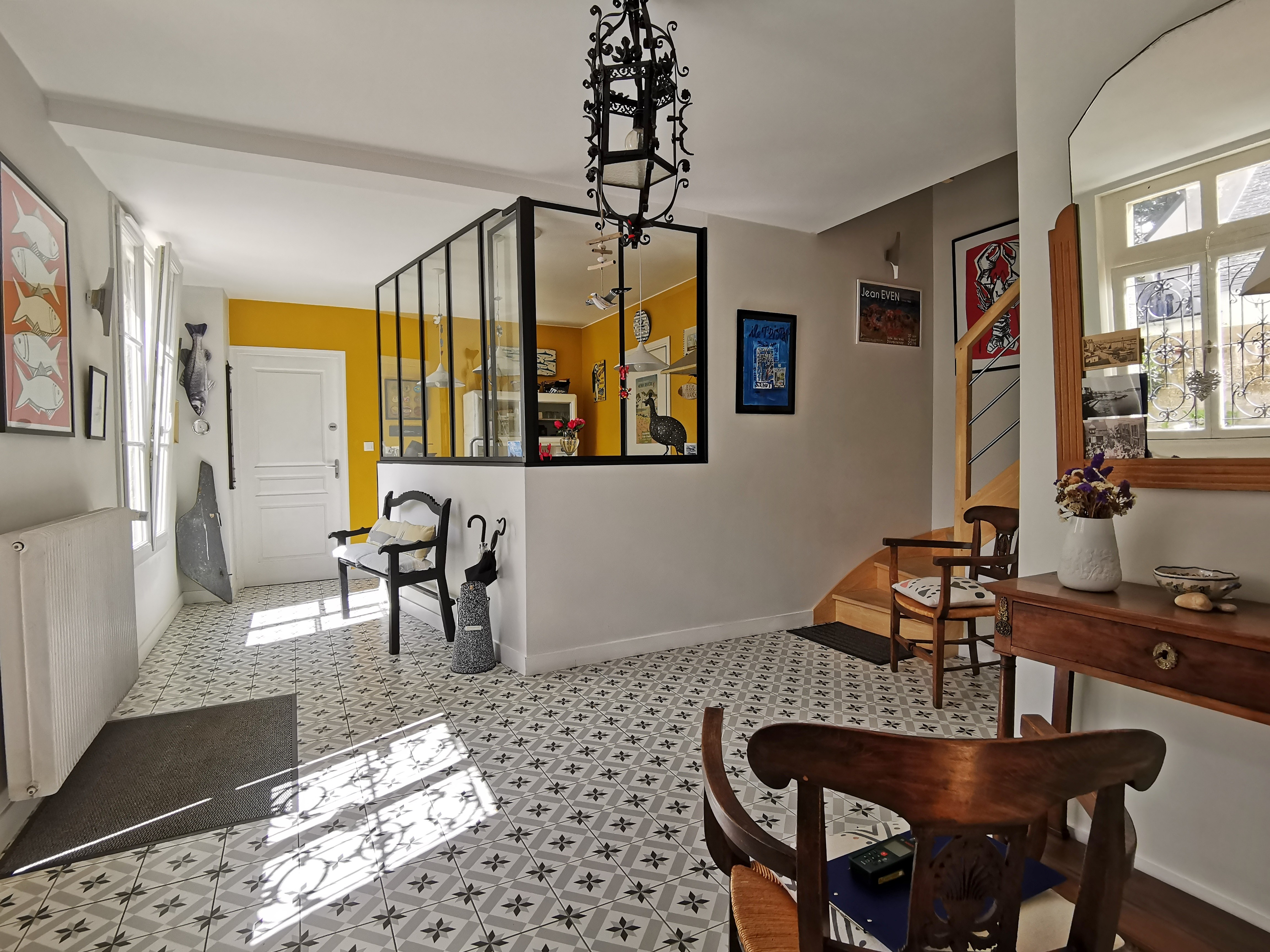 Entrance hall of the guest house