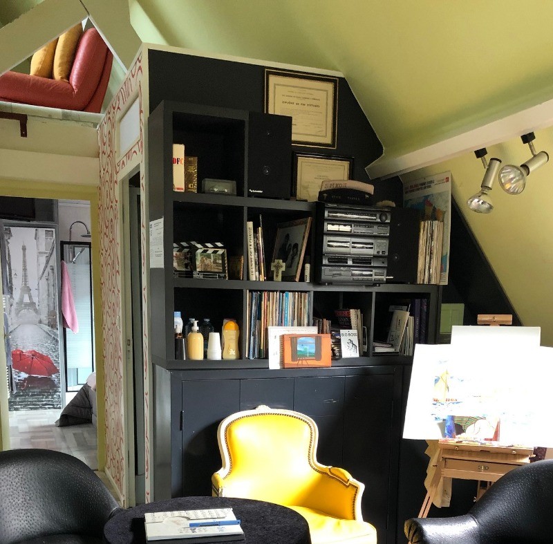 Coin salon lecture sur mezzanine