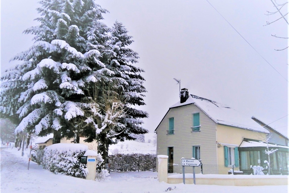 MAISON en hiver