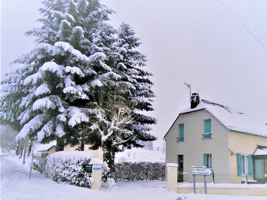 MAISON en hiver