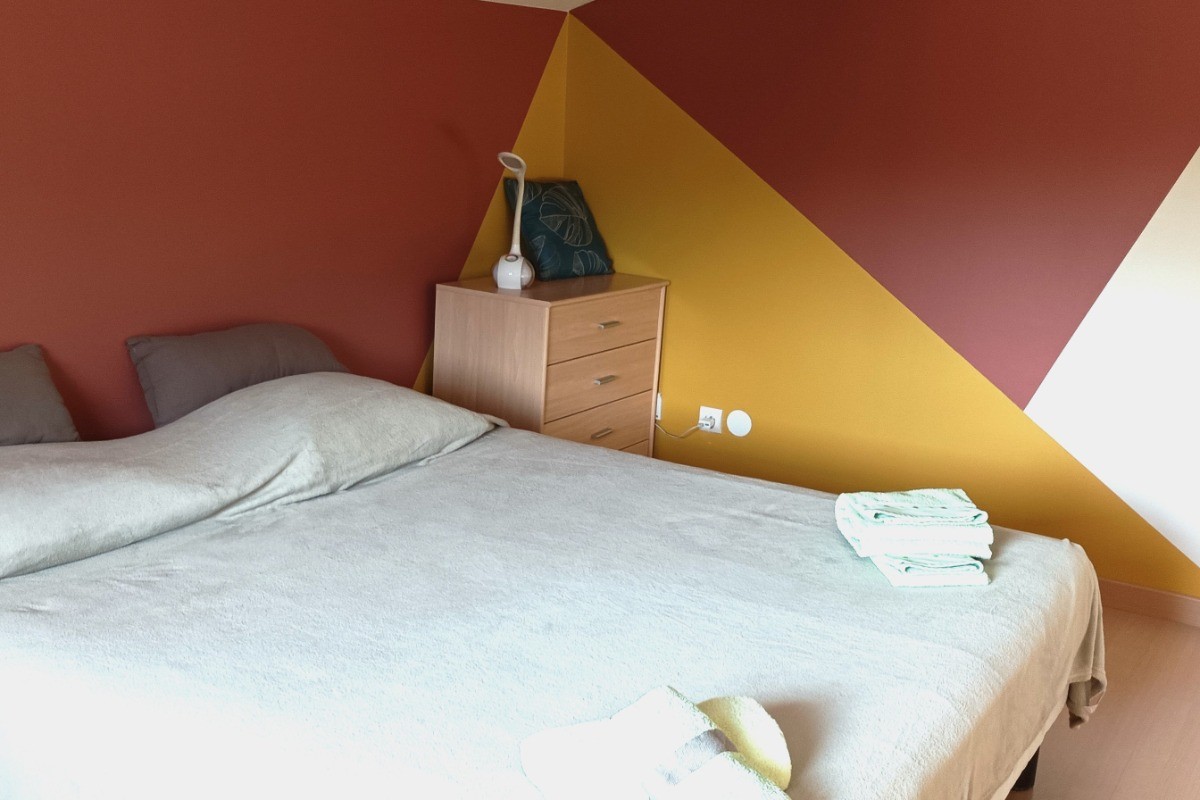 Chambre sur la mezzanine _ Villa Nature au Soleil