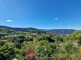 View on arrival at the holiday cottage - Gite Gentiane