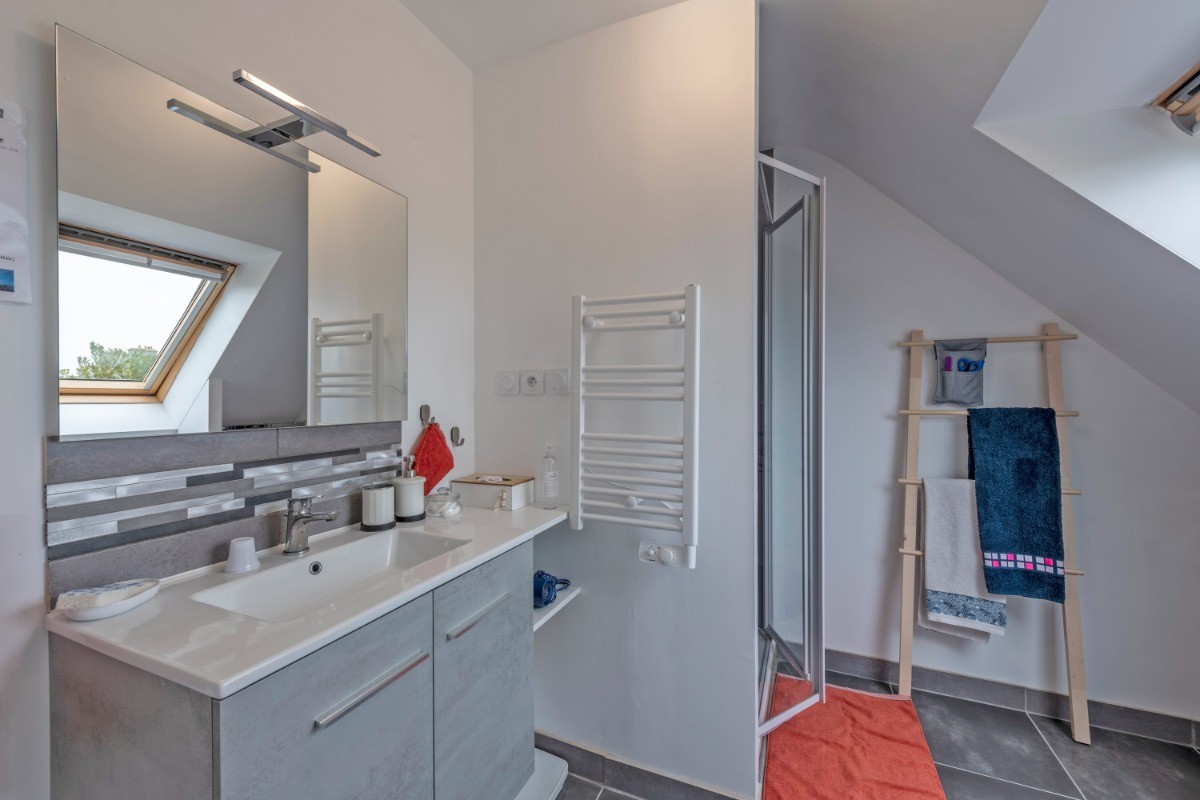 Salle d'eau attenante à la chambre