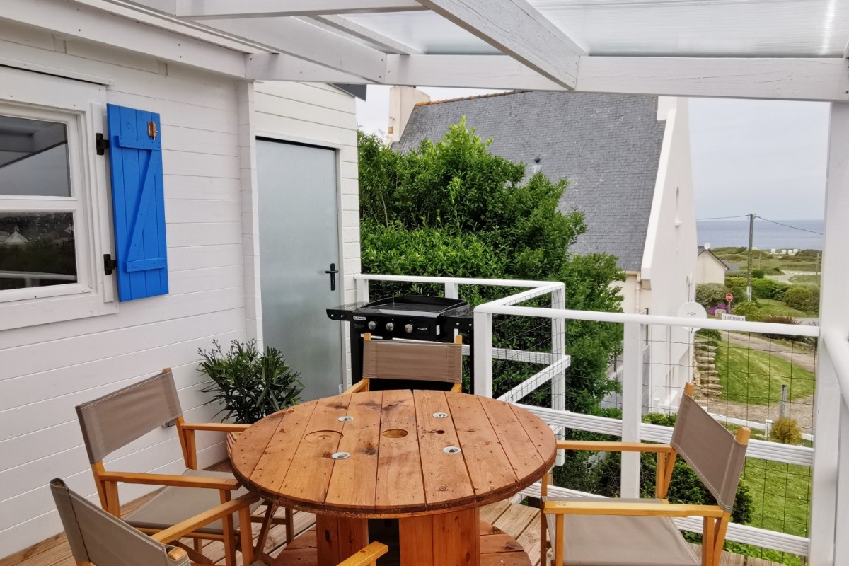 Vue mer de la terrasse