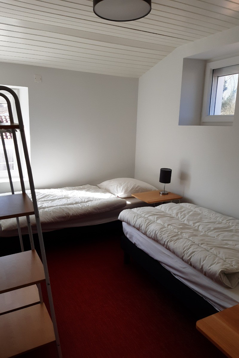 Chambre 3 avec 2 lits en 80 modulables en 1 lit 160