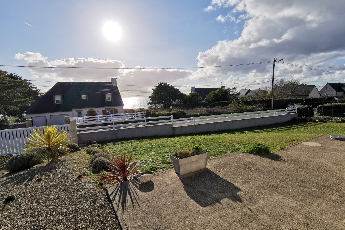 Vue mer depuis la terrasse