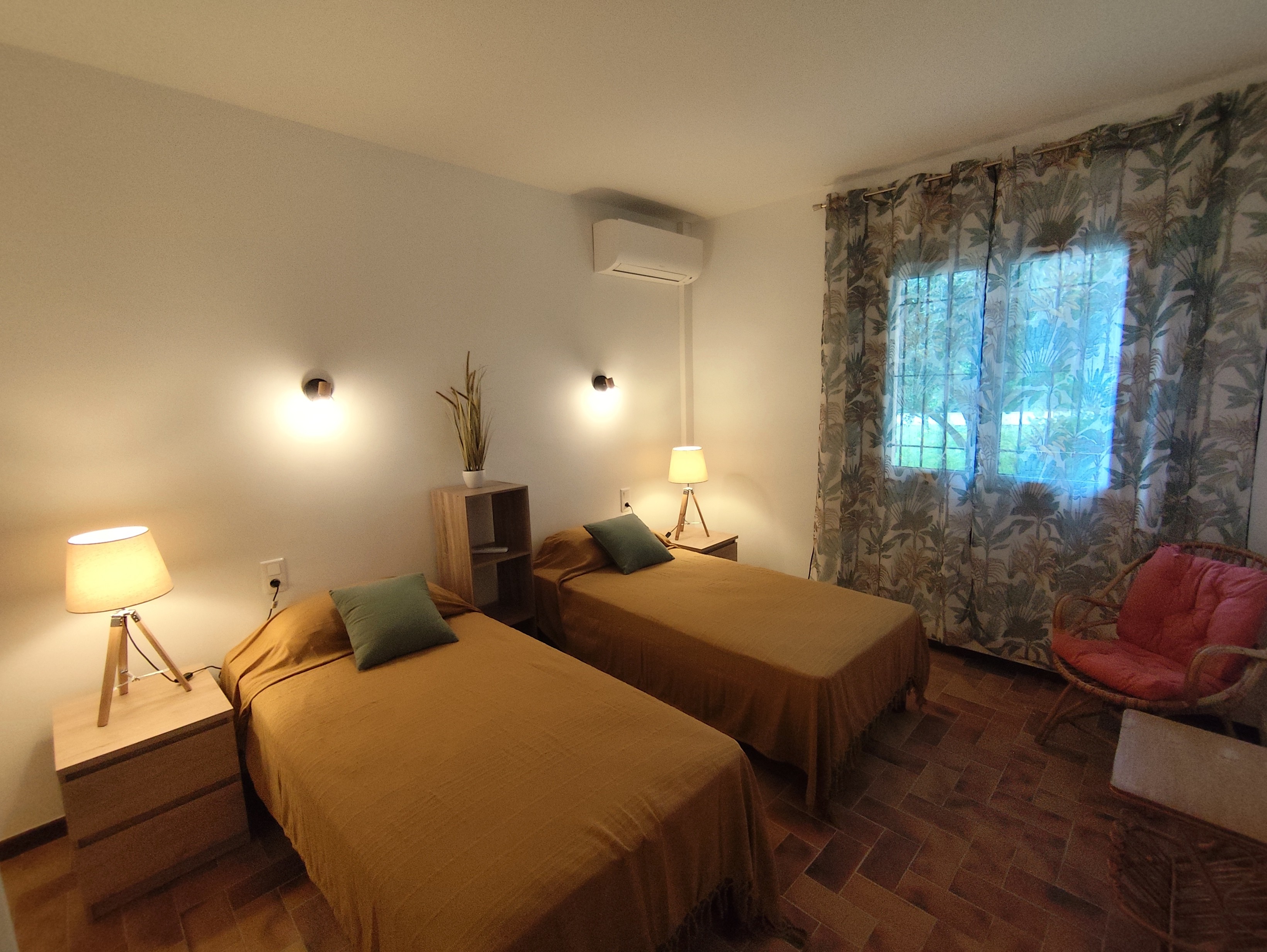 Chambres lits simples