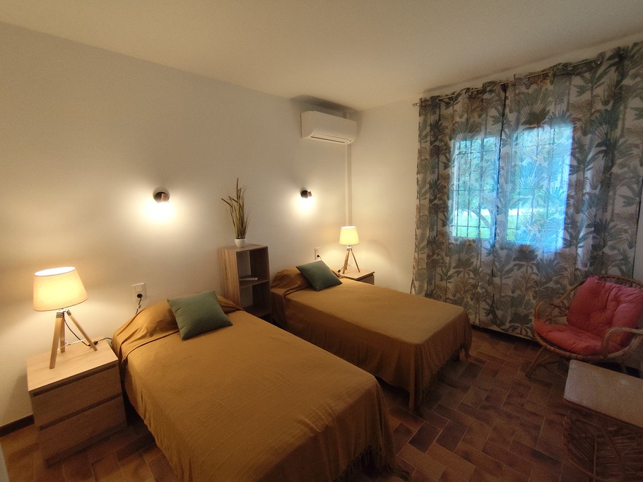 Chambres lits simples