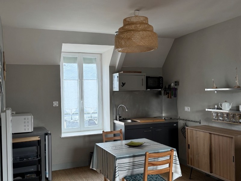 Vue d’ensemble côté séjour