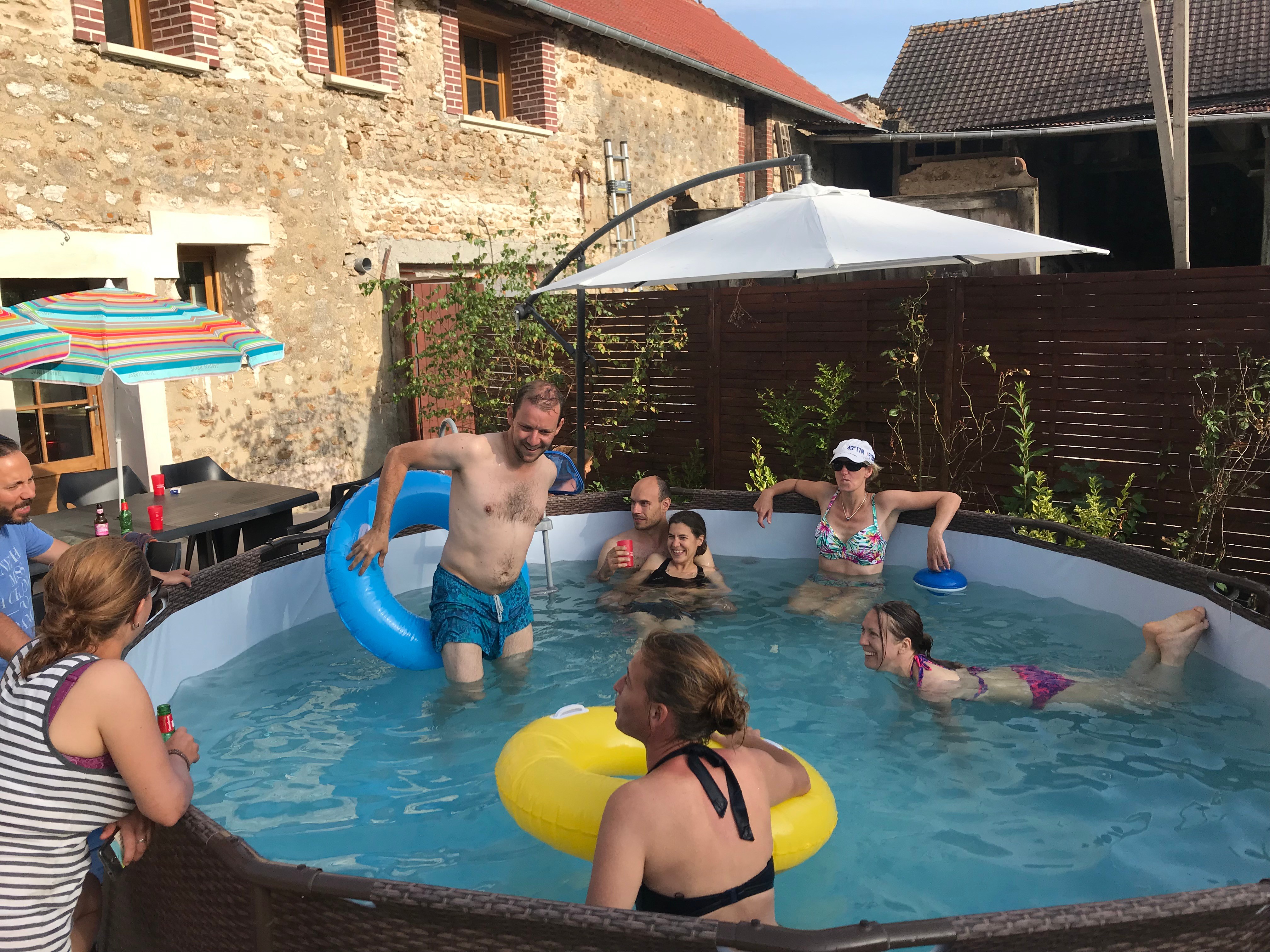 La piscine du Grand Gîte