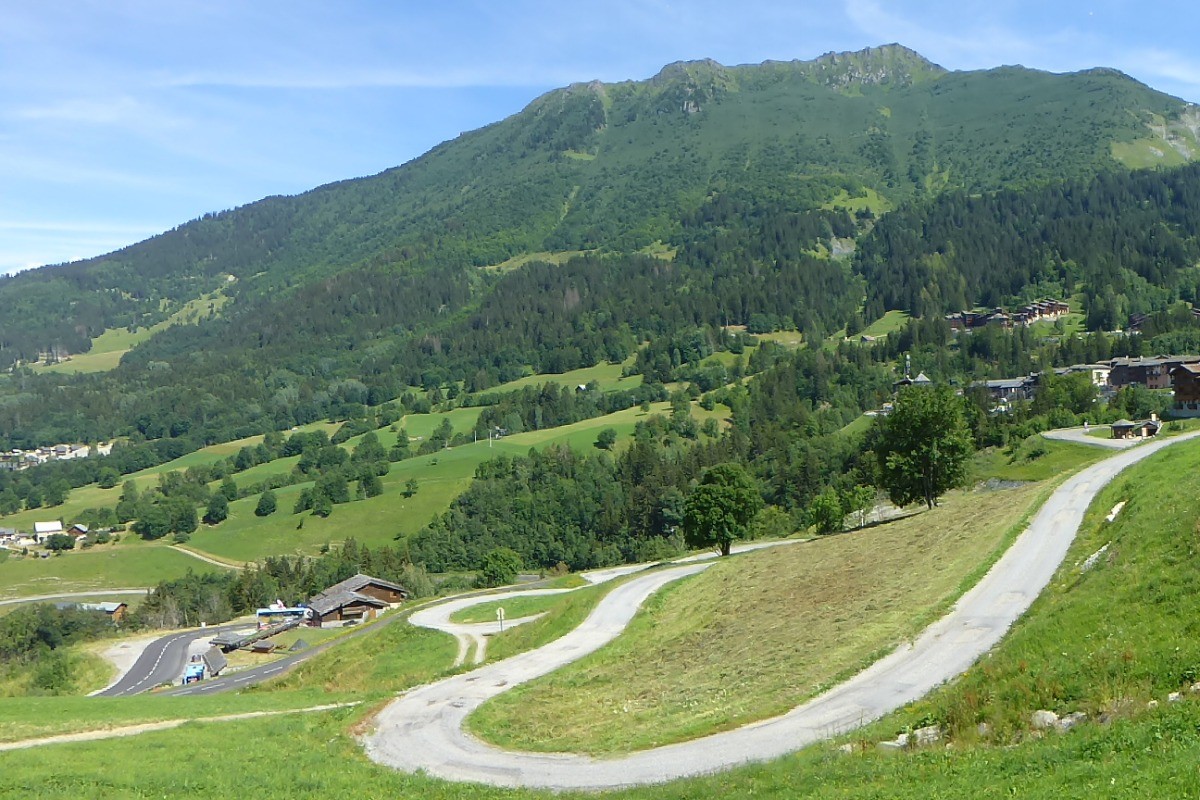 La vue depuis la terrasse