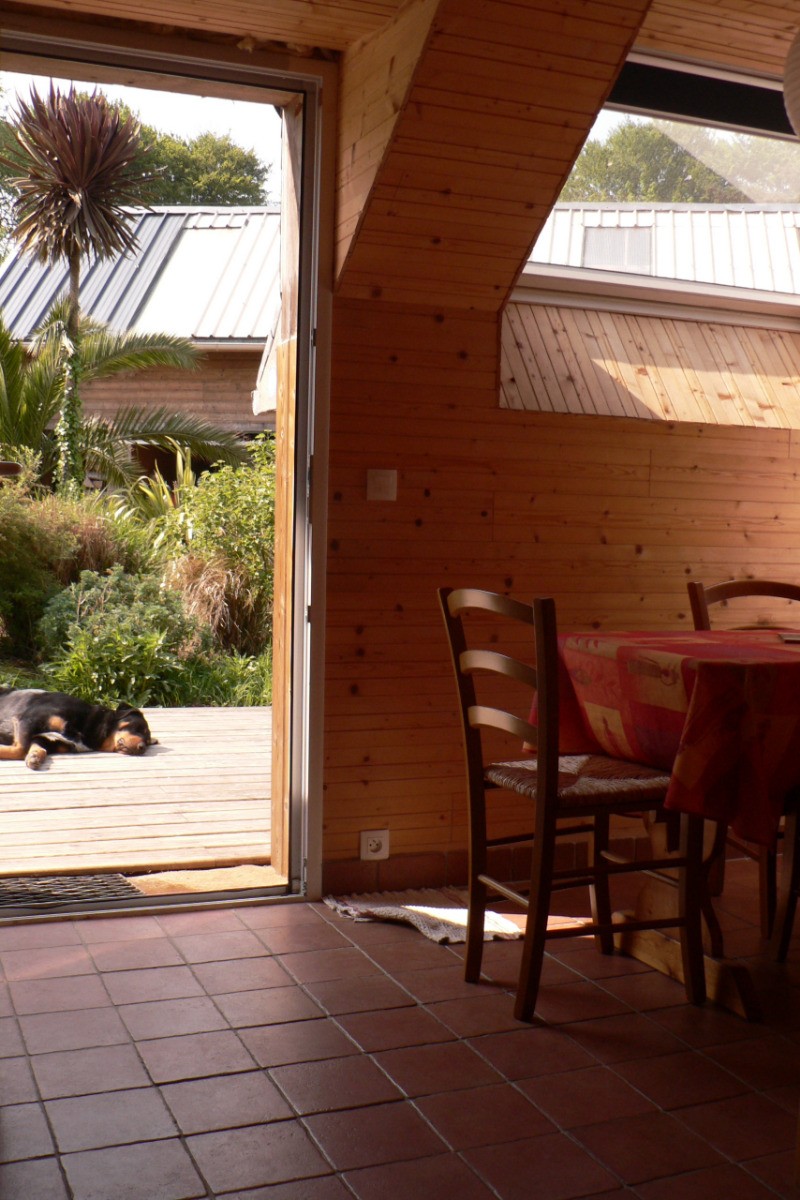 ouverture sur la terrasse