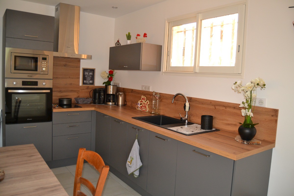 Clevacances - Gîte Chez Franssou Graulhet dans le Tarn en Occitanie - cuisine