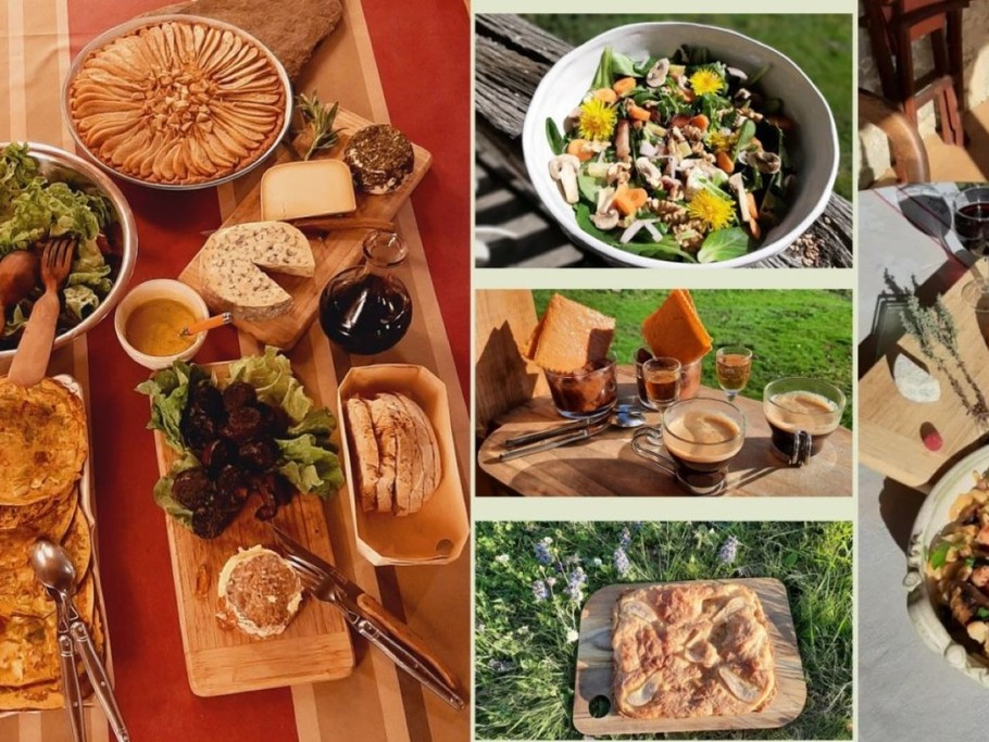 Table d'hôtes Gîte LA METAIRIE MAISON LAUDATOSI LOT 46120 Le Bouyssou