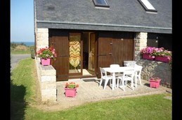 Terrasse avec barbecue