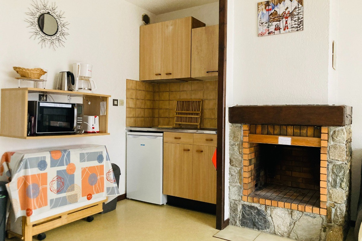 Espace cuisine - Table repliée