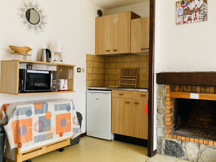 Espace cuisine - Table repliée