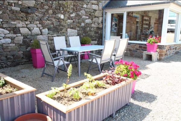 Terrasse avec vue mer