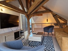 Salon télévision étage - Chez Bubu : La Montagne