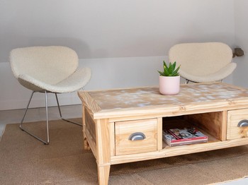 La chambre du gîte Terre