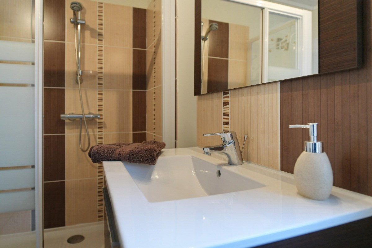La salle de bain du rez de chaussée