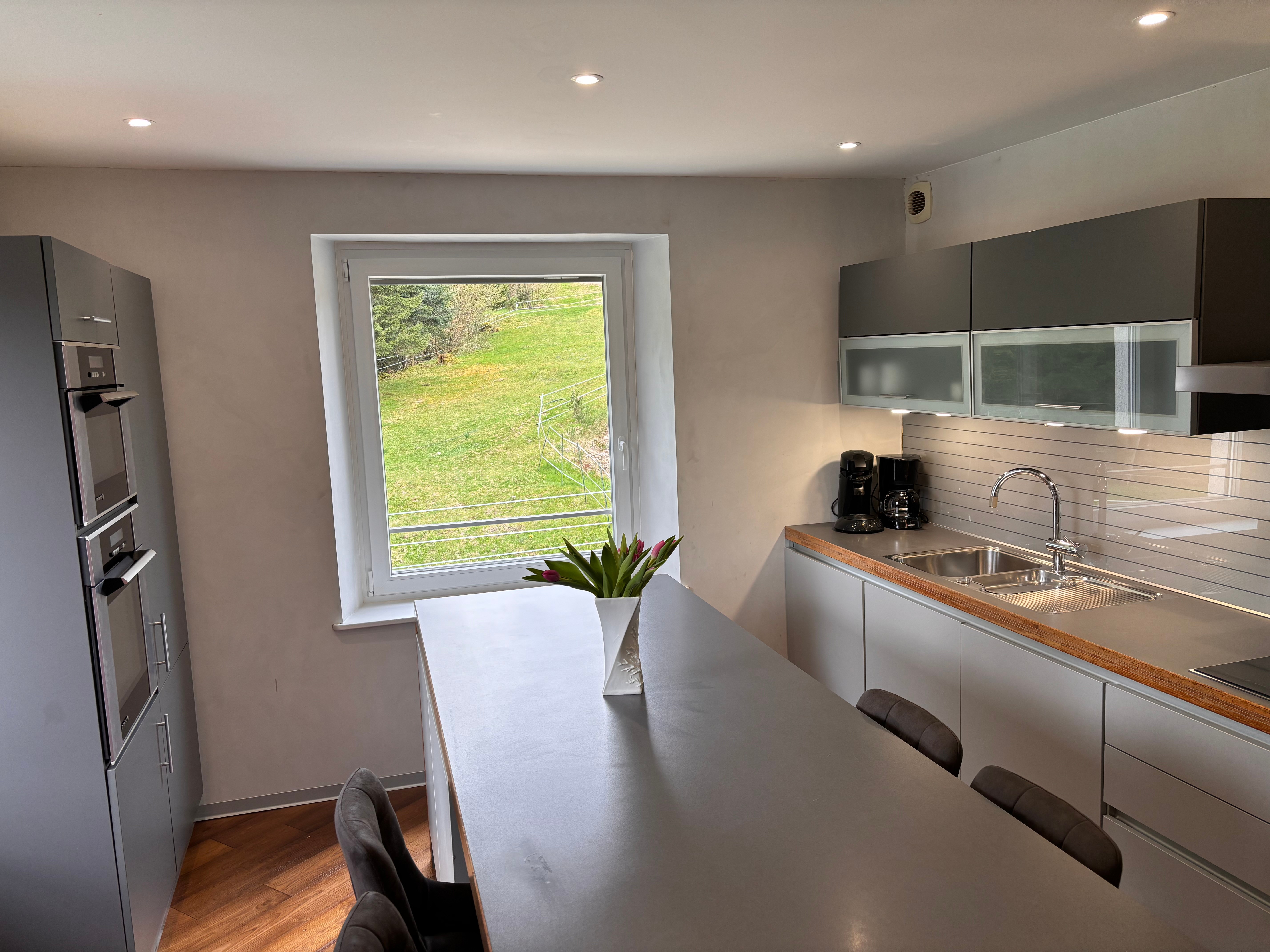 Kitchen - Gîte Le Pré de la Bresse, Cleurie, Vosges