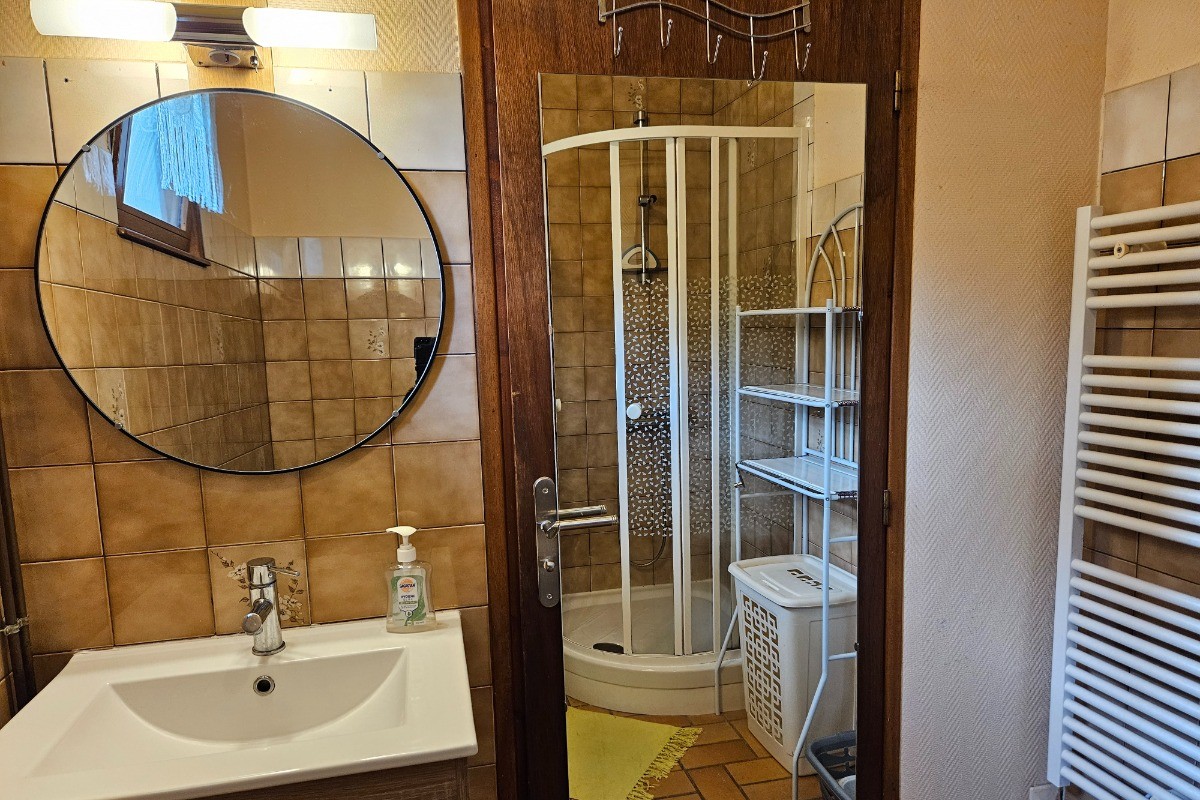 Salle d'eau - Gite Chez Gigi et Michel