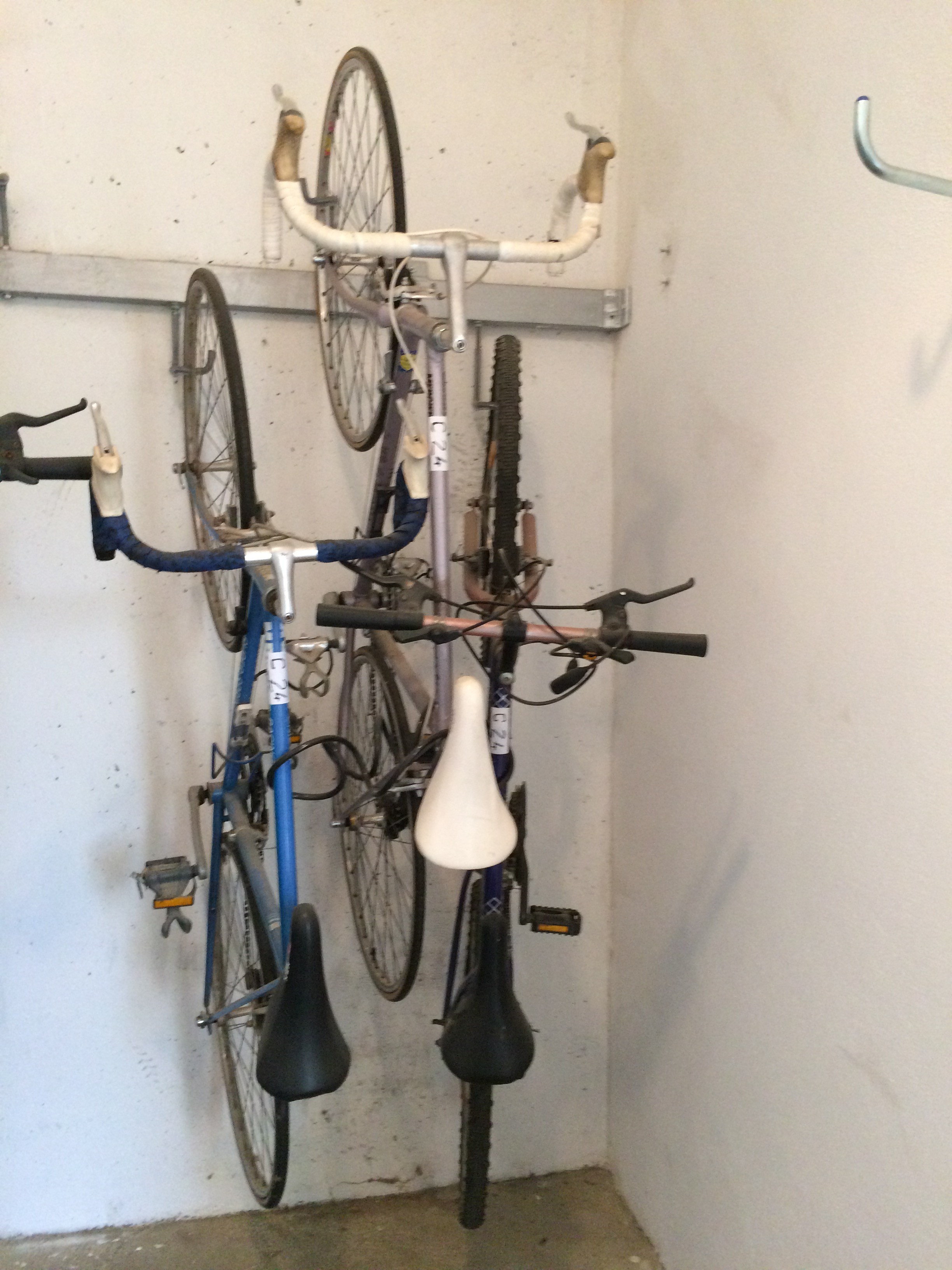 3 vélos à dispo