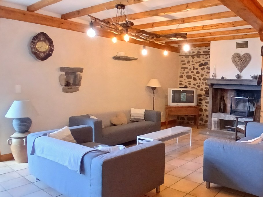Gîte "Mont Carmel" : The living room