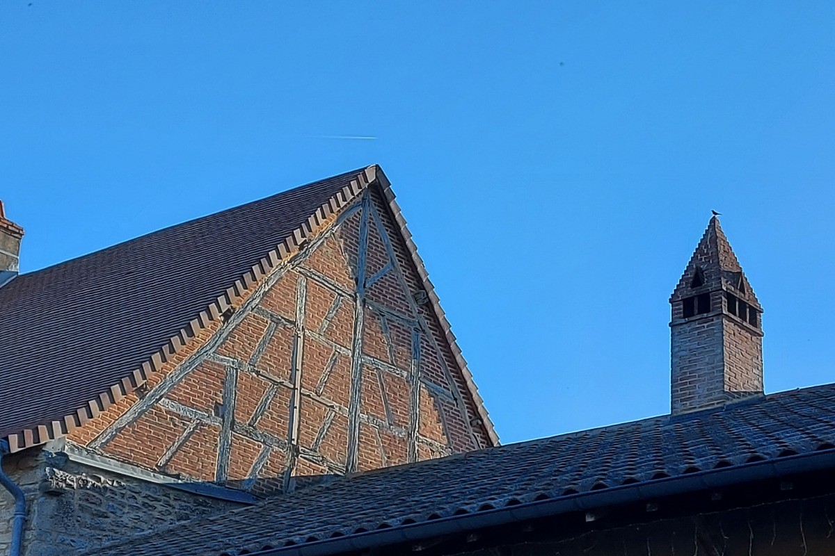 Un bâti tipyque de la Bresse ..