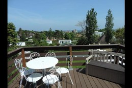 terrasse vue sur mer