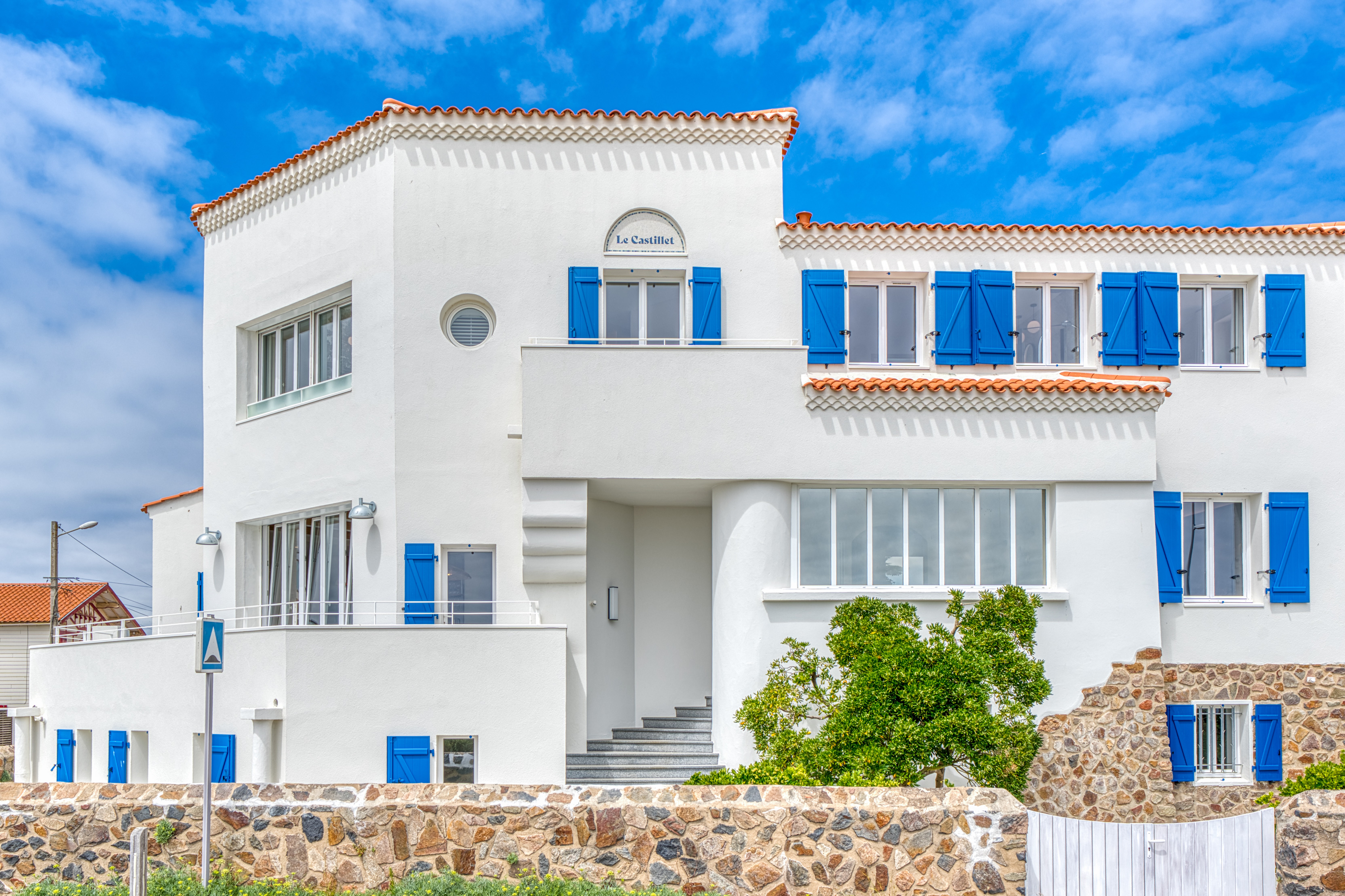 Façade vue mer