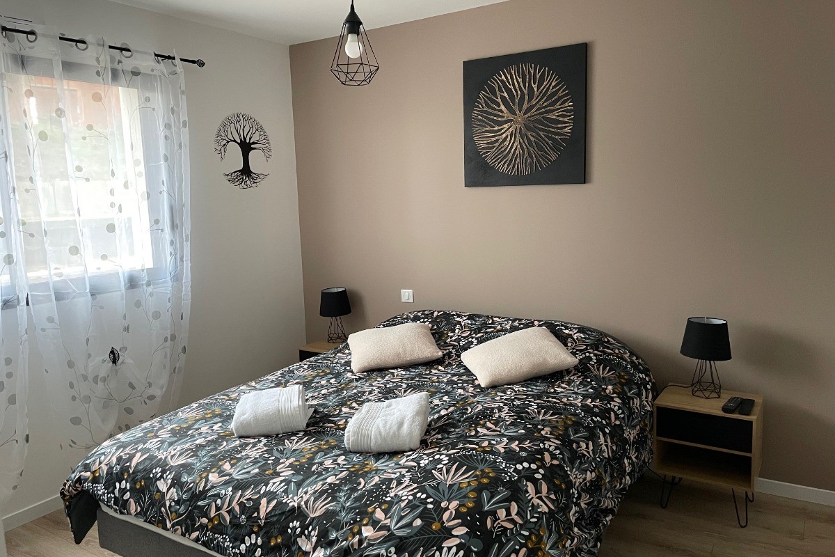 Chambre avec 1 lit en 160