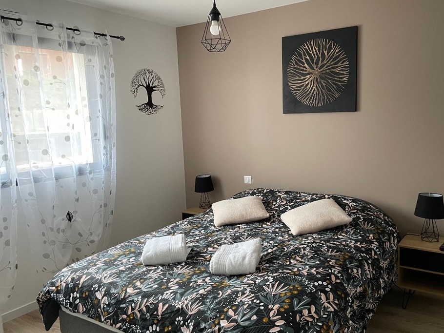 Chambre avec 1 lit en 160
