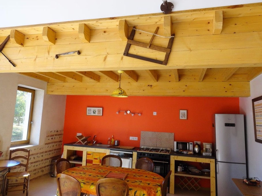 Ferme Passion - Cuisine salle petit-déjeuner