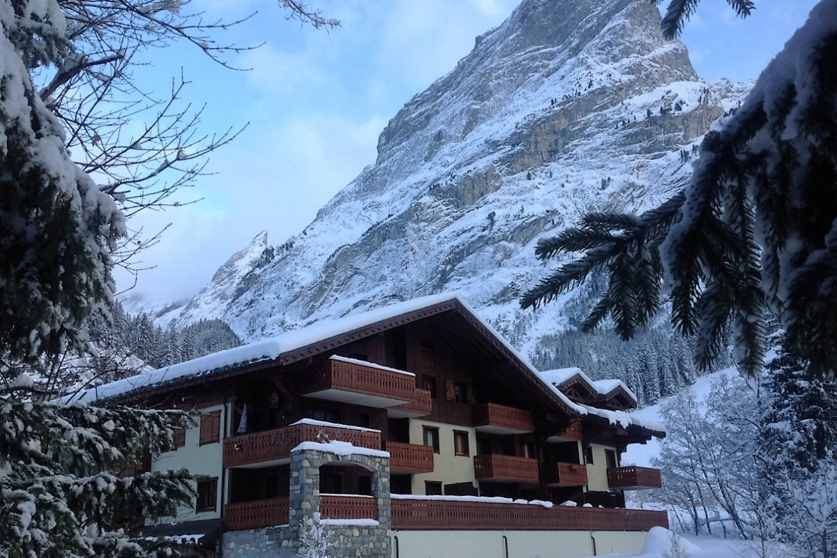 notre chalet l'hiver