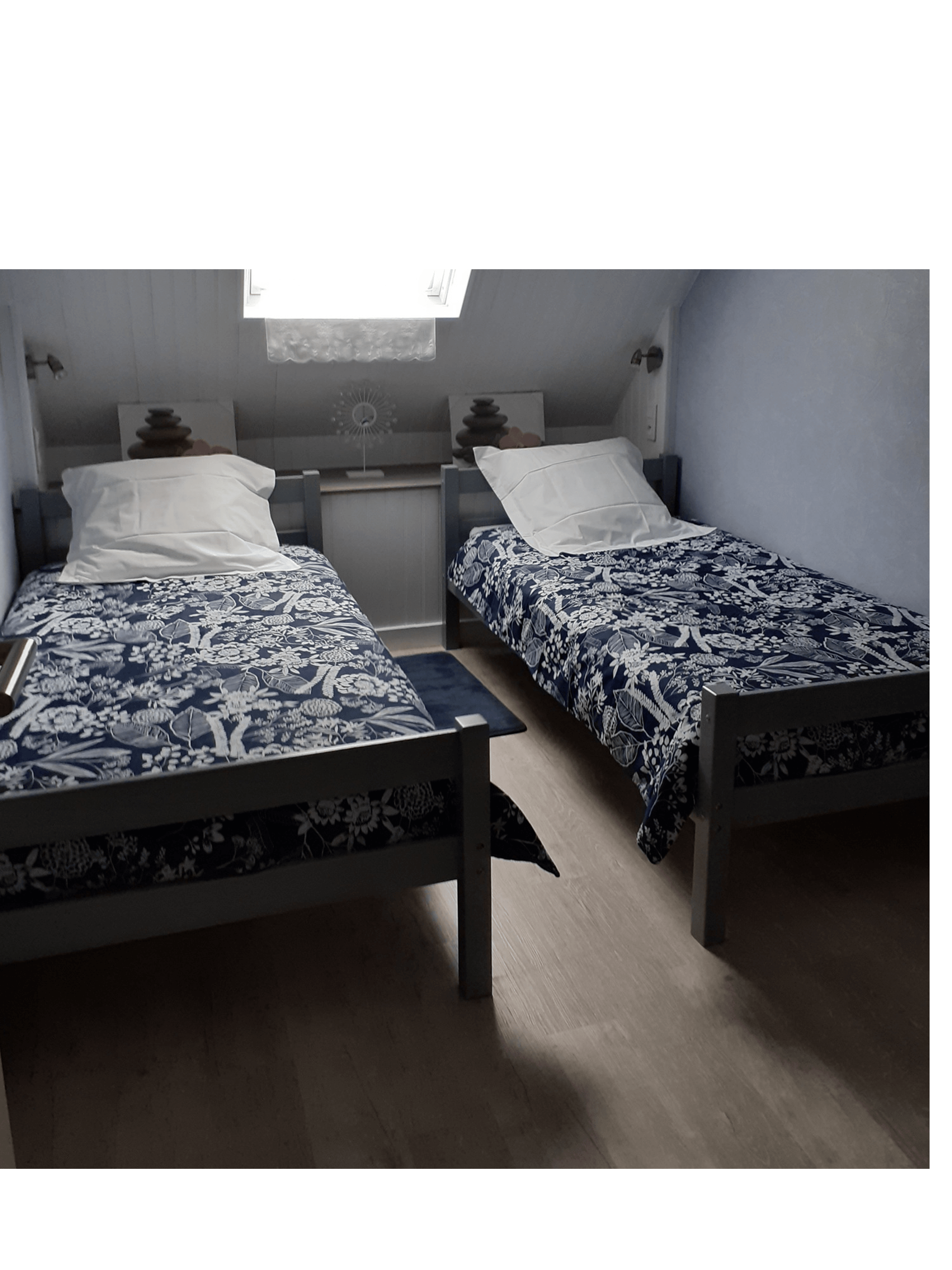 bedroom 2 beds 90x190