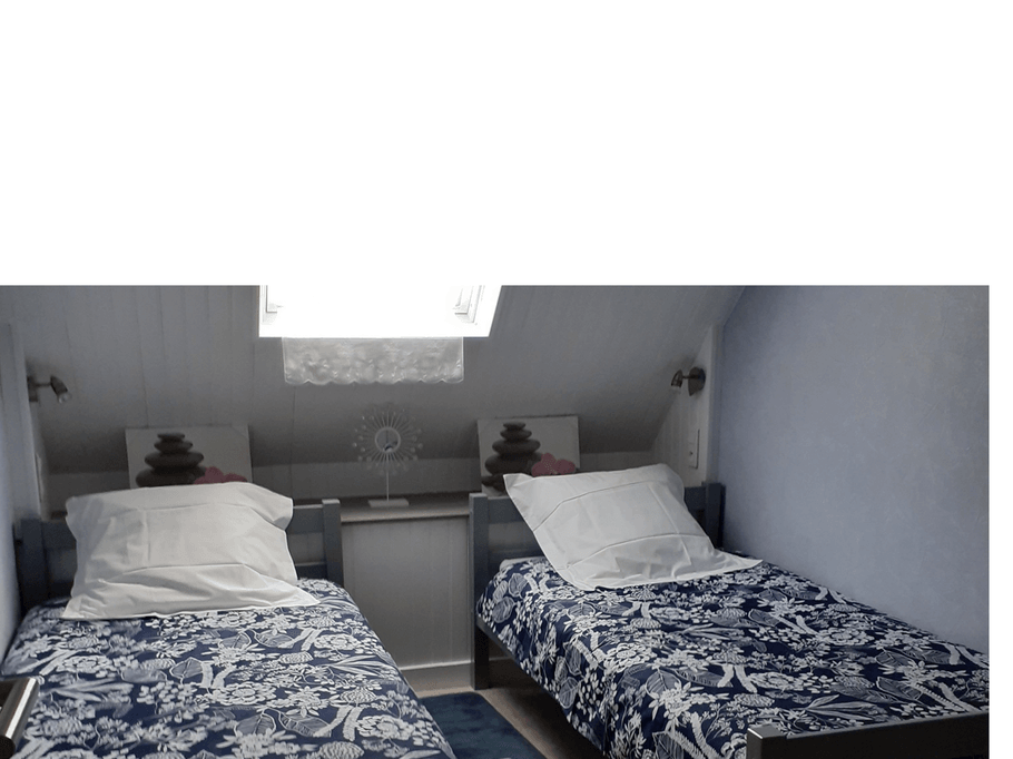 bedroom 2 beds 90x190