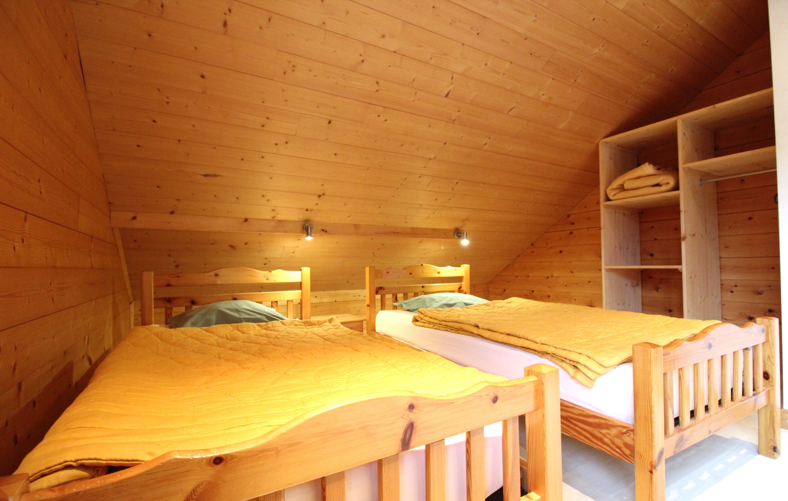 Chambre n°3 dortoir - Chalet des Grands Ducs, avec vue panoramique, dans les Vosges