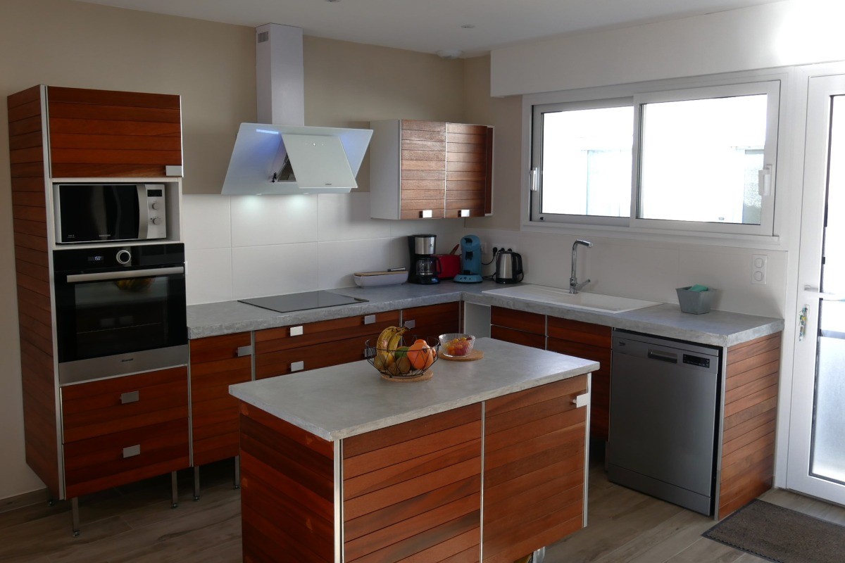 Maison 1 : cuisine bien équipée