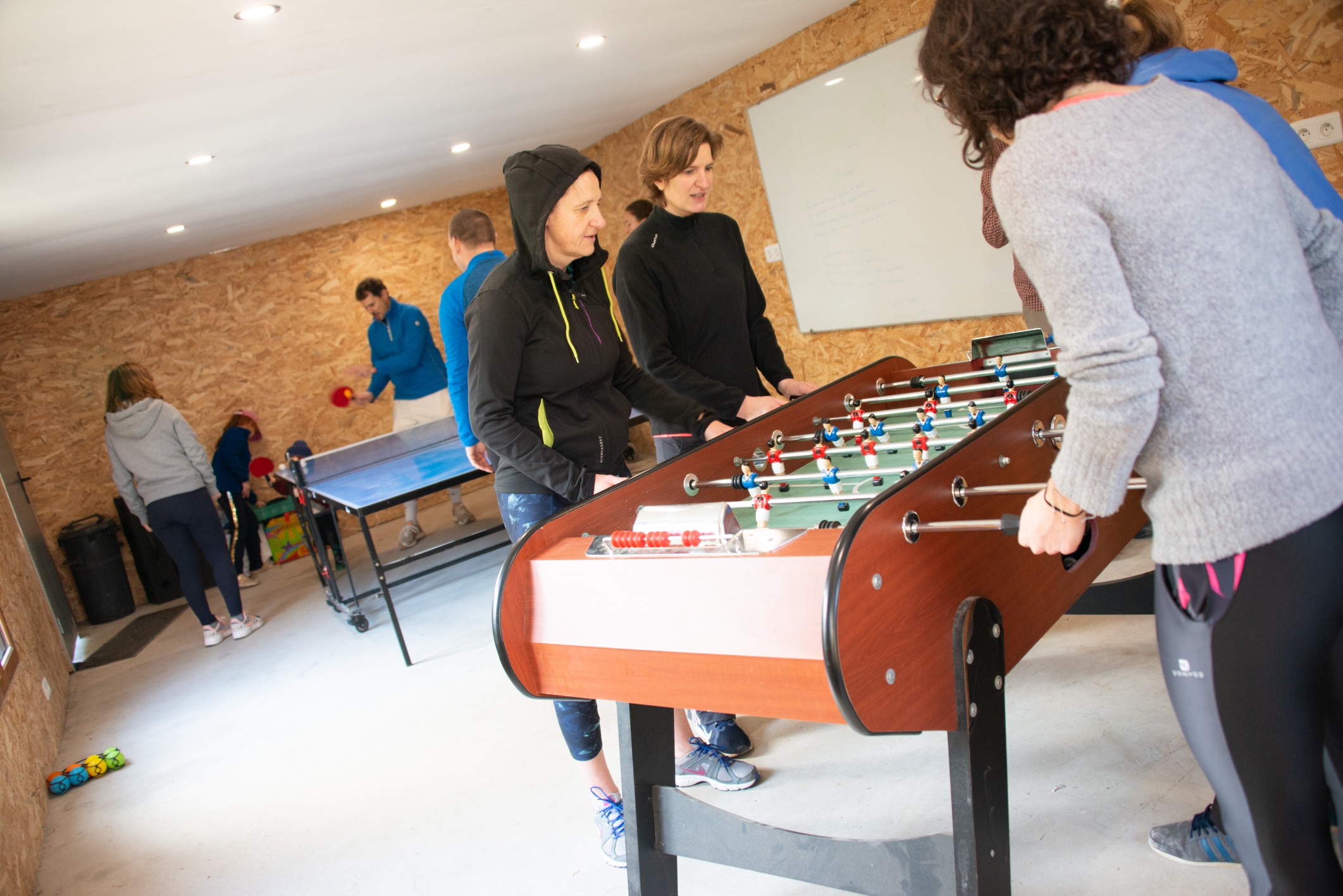 La salle de jeux du Grand Gîte