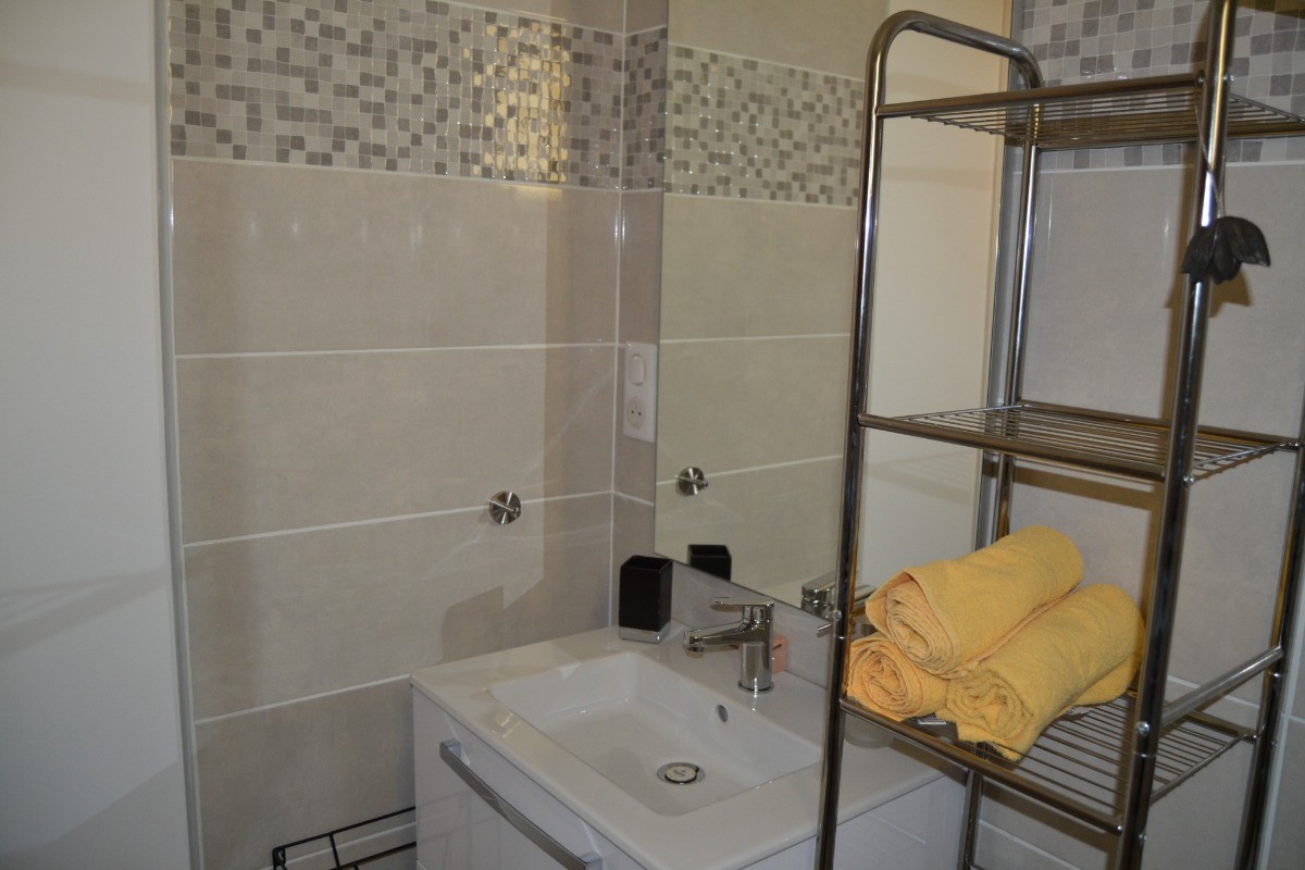 Clevacances - Gîte Chez Franssou Graulhet dans le Tarn en Occitanie - sanitaire