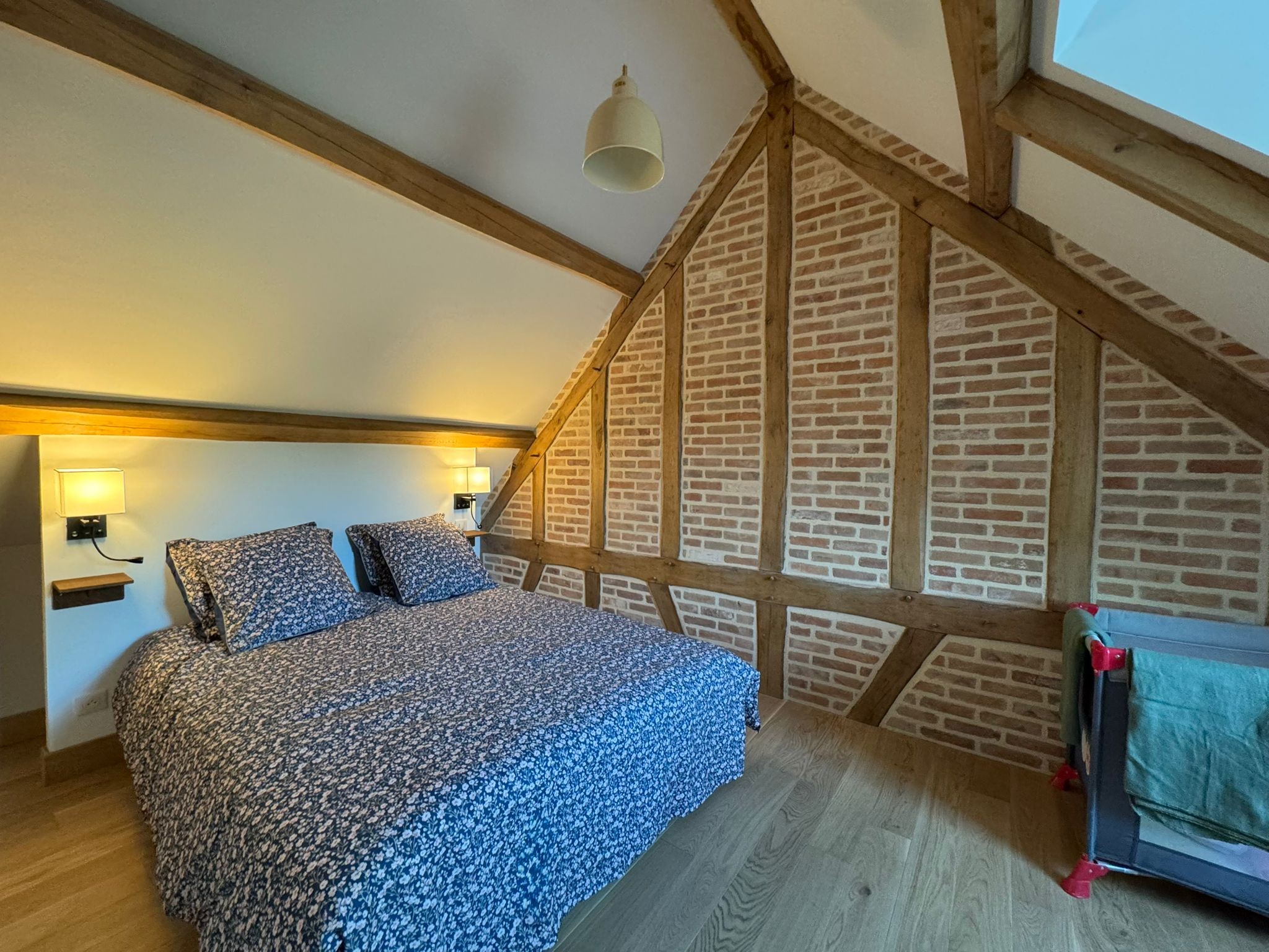 Chambre 3 parentale avec lit bébé