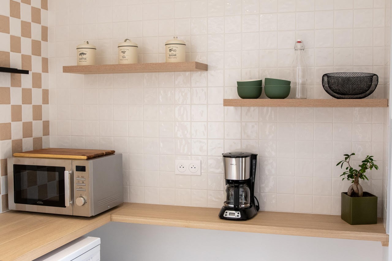 La cuisine du gîte Terre